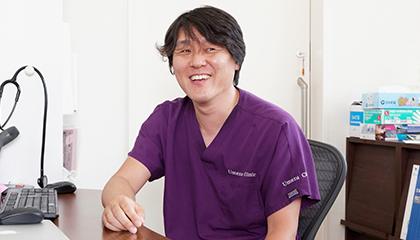 独自の問診システムで、悩みをしっかり話せる